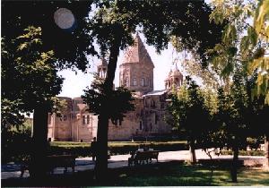 the cathedral of Etschmiadzin
