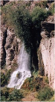 Waterfall at the river Kassach