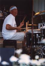 Han Bennink beim Festival 'Jazz in Hamburg' 1997