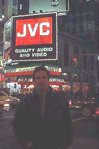 Jim Meneses at Times Square