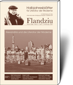 Flandziu . Halbjahresblätter für Literatur der Moderne