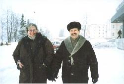 Igor Gavrilov und Connie Müller-Gödecke in Jaroslavl